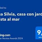 別荘 Casa Silvia, Casa Con Jardin Y Vista Al Mar